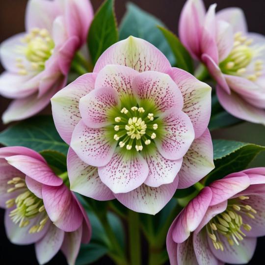 Морозник Дабл Эллен Пинк корневище